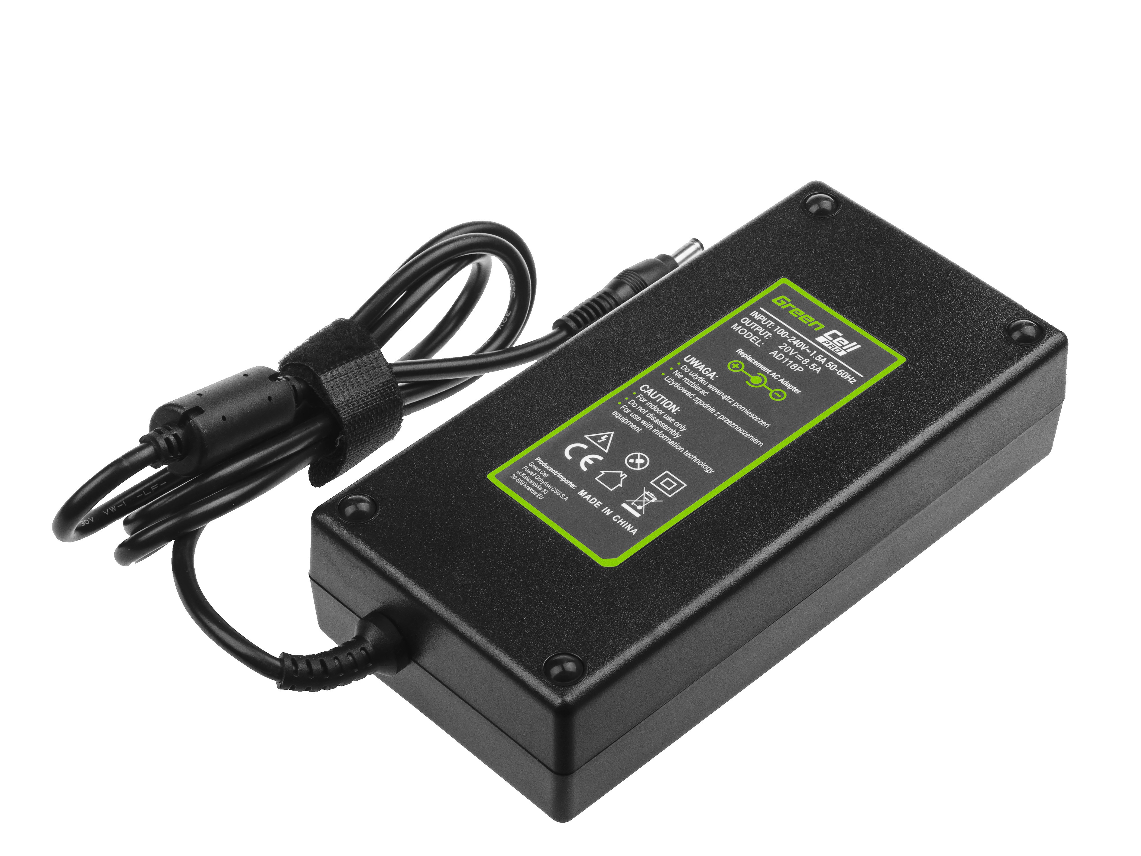 PRO Oplader  AC Adapter voor Lenovo IdeaPad Y400 Y410p Y500 Y510p 20V 8.5A 170W