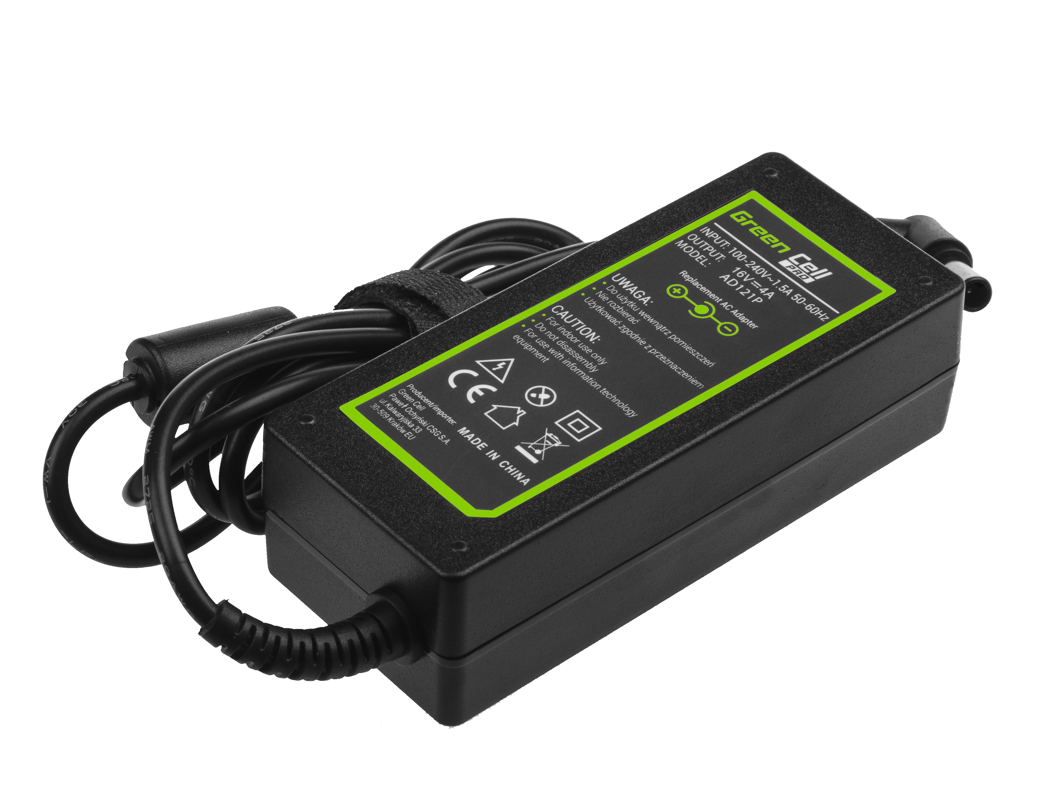PRO Oplader  AC Adapter voor Sony Vaio PCG-R505 VGN-B VGN-S VGN-S360 VGN-T VGN-UX VGN-UX380N 16V 4A 64W.
