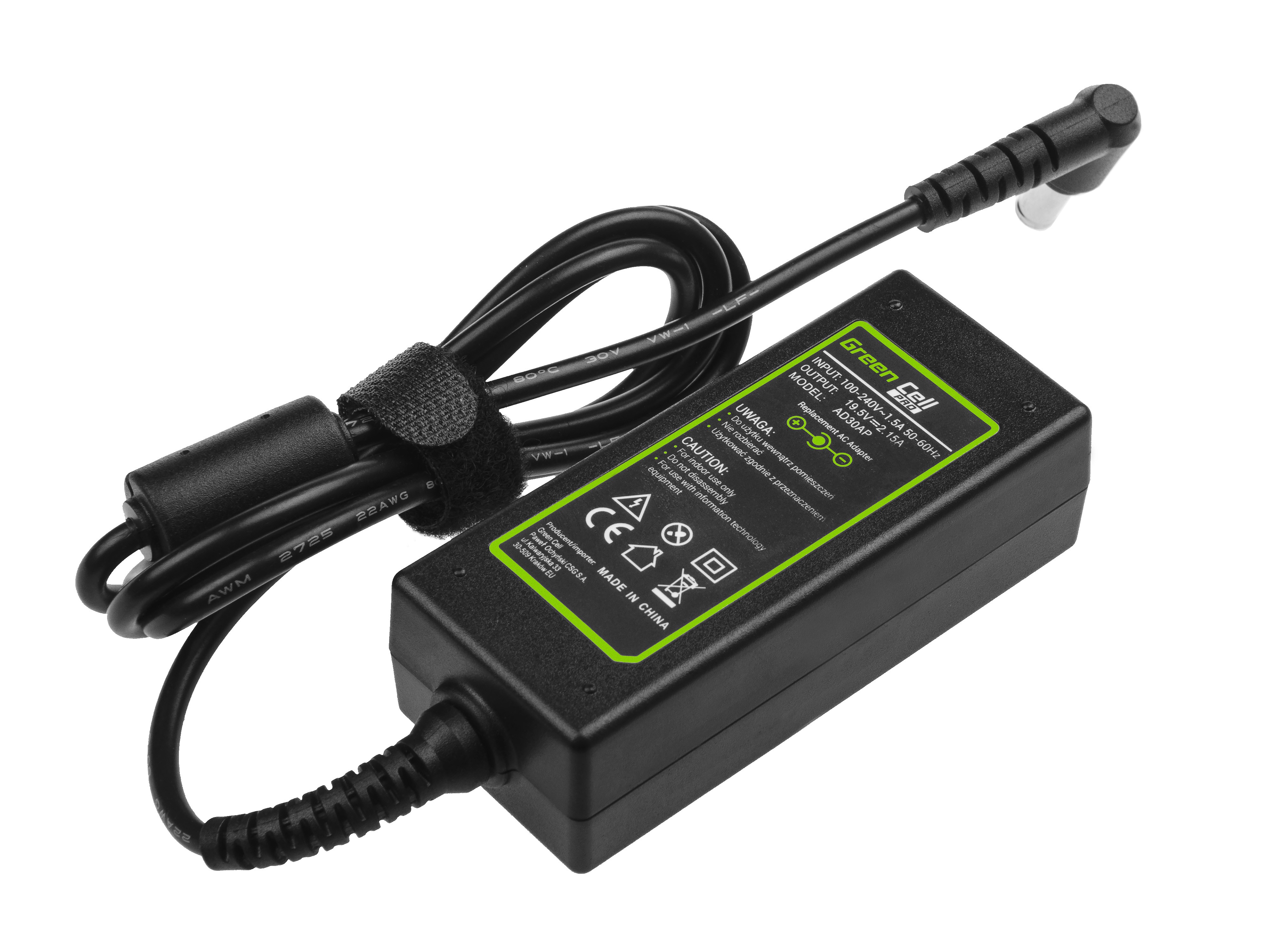 PRO Oplader  AC Adapter voor Sony Vaio W11 W12 PCG-31311M PCG-31311L VPCYB1S1E VPCYB3V1E 19.5V 2.15A 40W