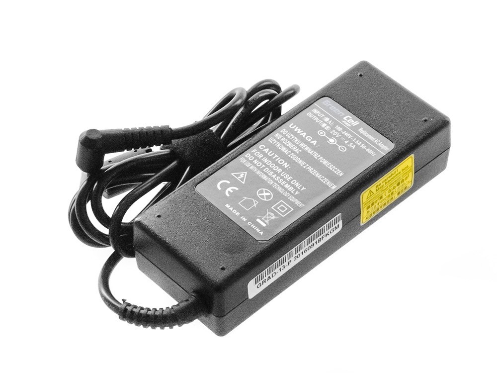 PRO Oplader / AC Adapter voor Fujitsu-Siemens 20V 4.5A (5.5mm-2.5mm)