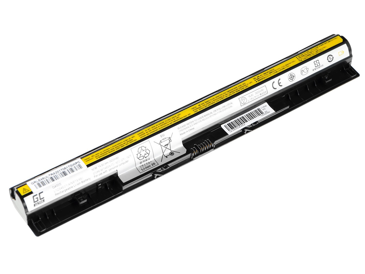 ULTRA Batterij voor Lenovo Essential G400s G405s G500s / 14,4V 3400mAh