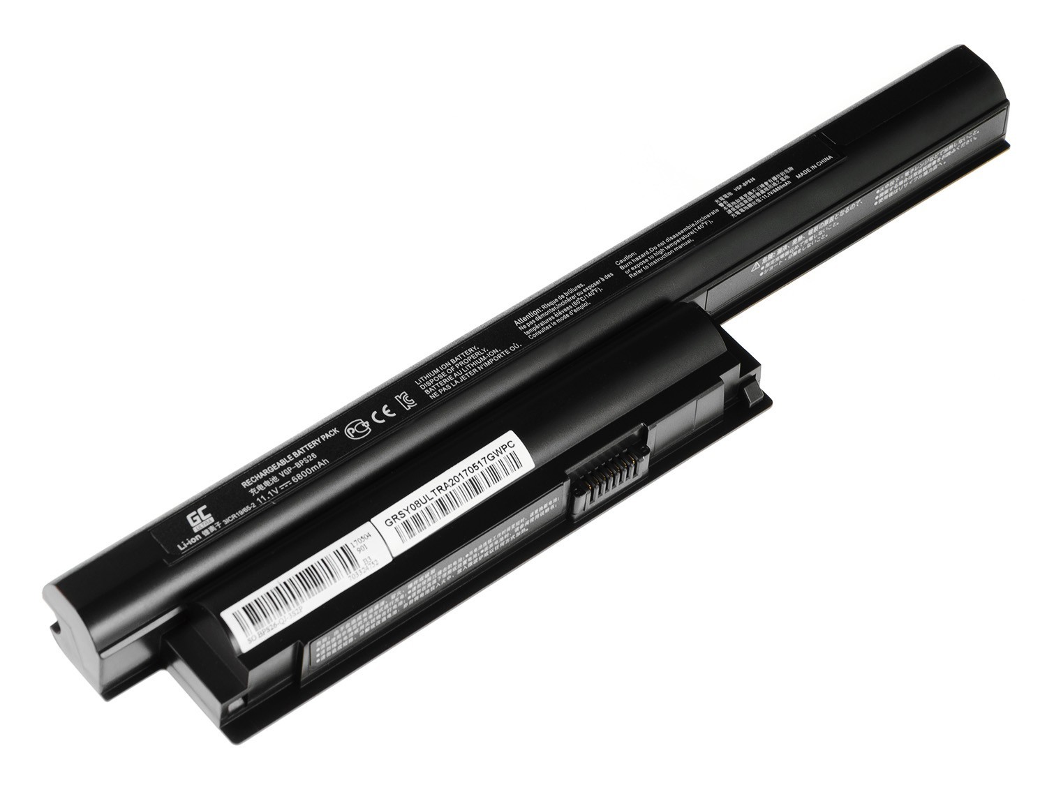 ULTRA Batterij voor Sony Vaio PCG-71811M PCG-71911M SVE15 / 11,1V 6800mAh