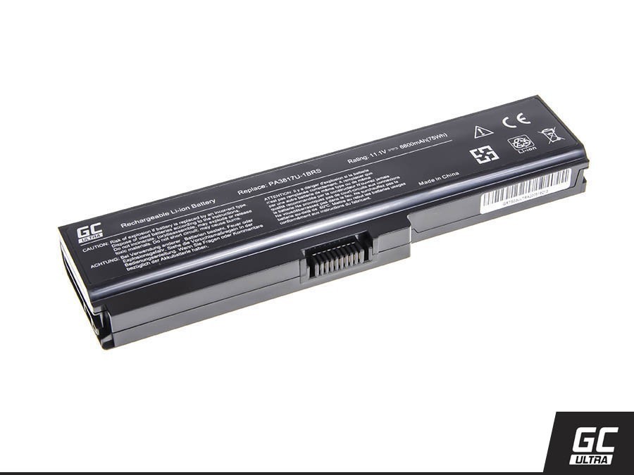 ULTRA Batterij voor Toshiba Satellite C650 C650D C660 C660D L650D L655 L750 PA3817U-1BRS / 11,1V 6800mAh