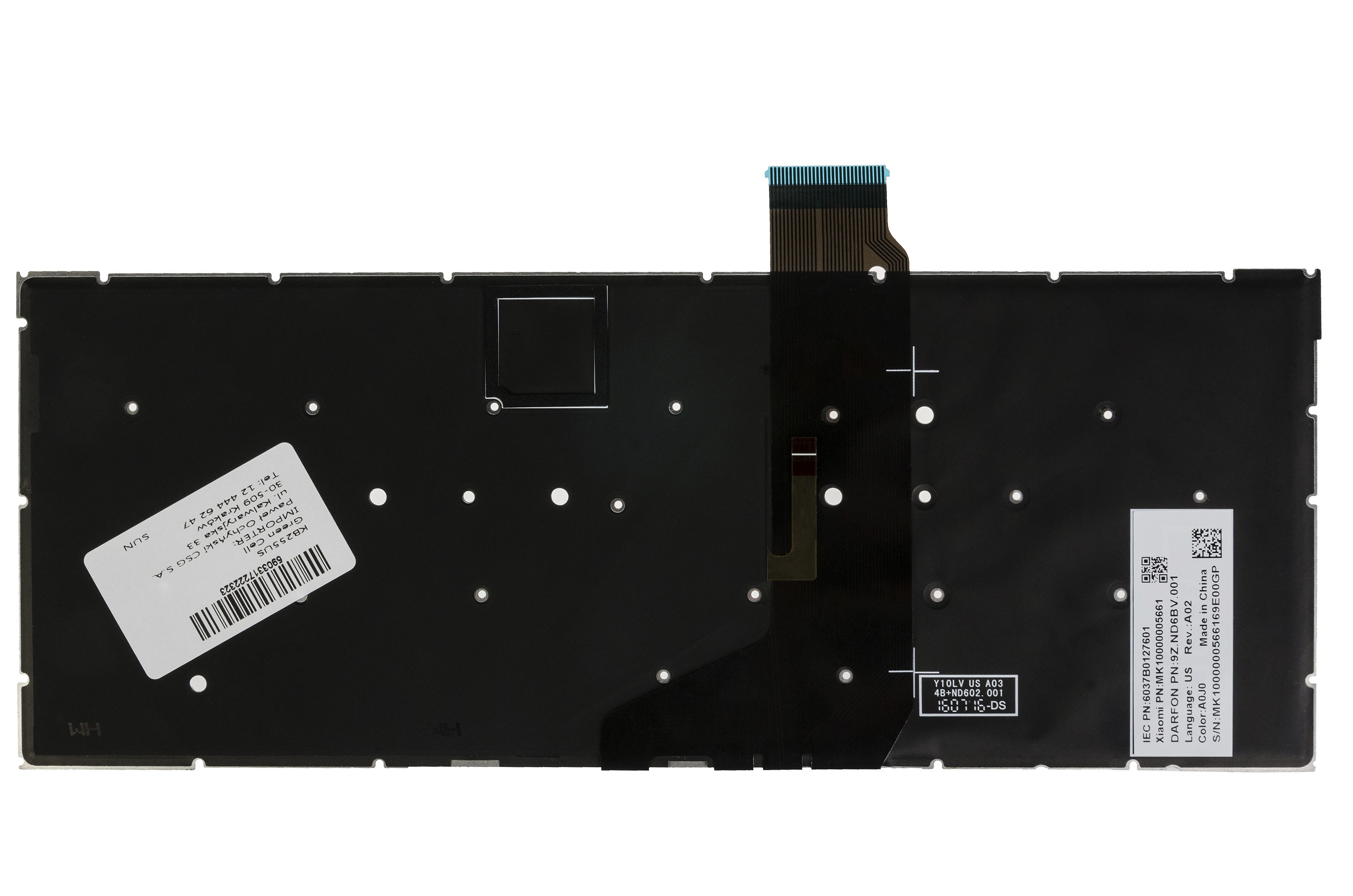 Toetsenbord voor Xiaomi Air 12 12.5 Verlicht