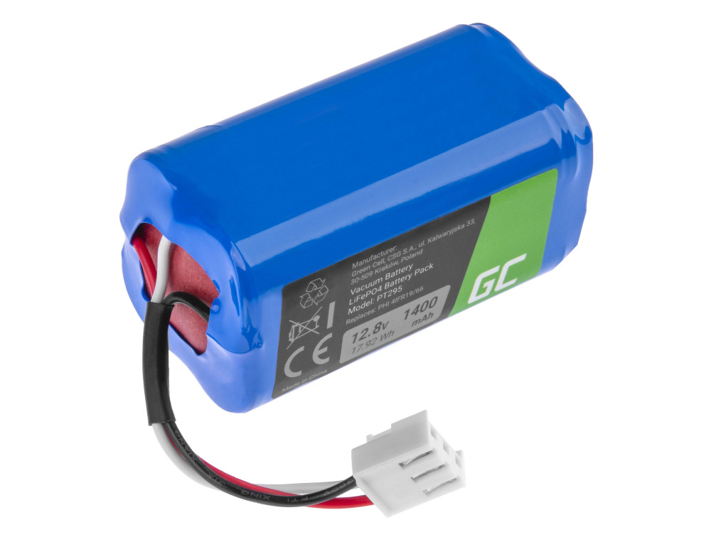 Batterij (1,4 Ah 12,8 V) voor 4IFR19 / 66 voor Severin Chill RB7025 Philips FC8710 FC8603 FC8700 FC8705 FC8710 thumbnail 5