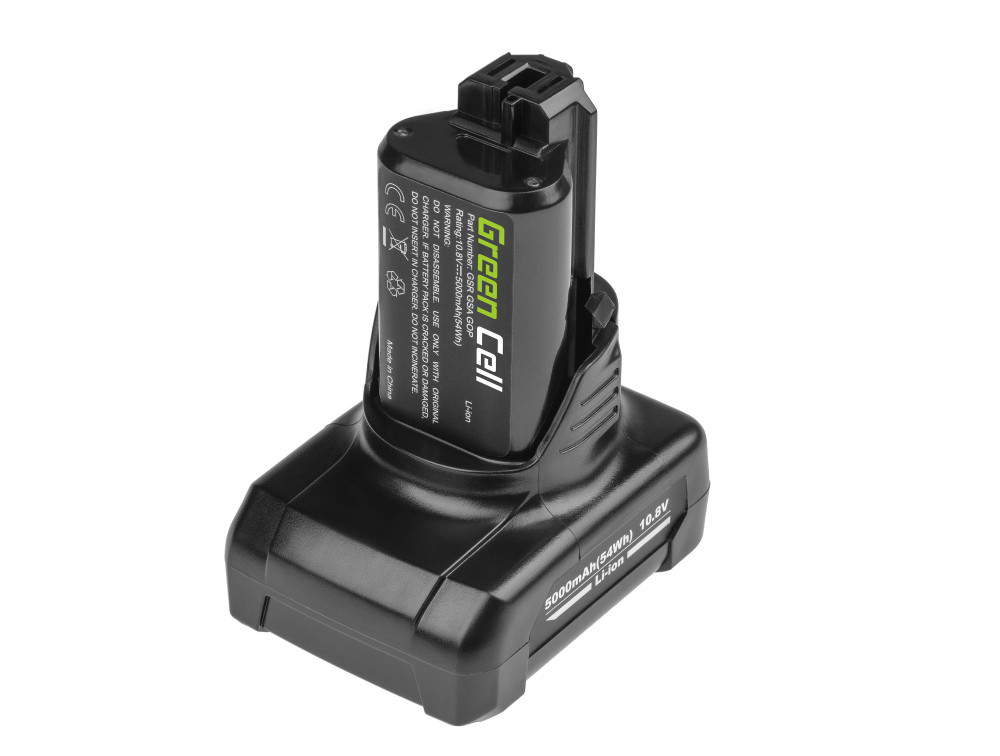 (5Ah 10.8V) GBA 12V 2607336333 D-70745 2607336013 BAT414 voor Bosch GAS GLI GSR 10.8V-LI 10.8V-LI