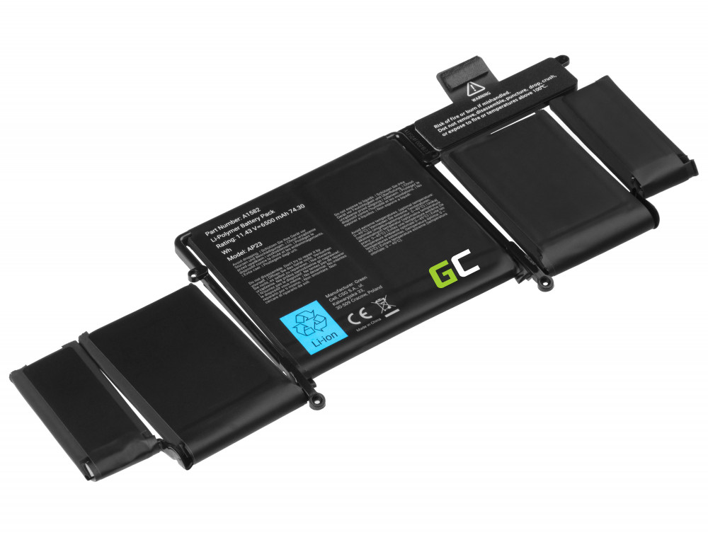 A1582 batterij voor Apple MacBook Pro 13 A1502 (early 2015)