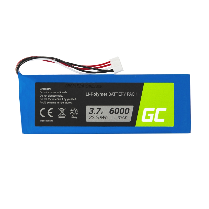 5542110-P P5542100-P P5542100P voor luidspreker JBL Pulse 2 Pulse 3 Pulse II/III, Li-Polymer 3.7V 6000mAh thumbnail 4