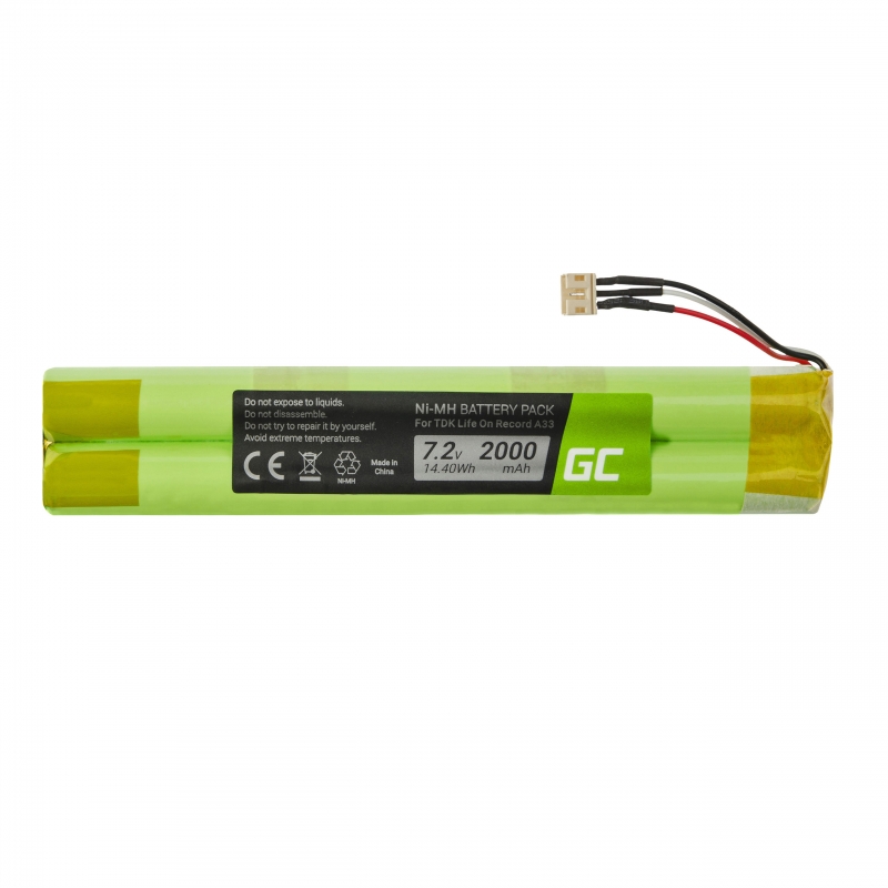 Speaker Batterij EU-BT00003000-B voor TDK Life On Record A33 A34 TREK Max thumbnail 5