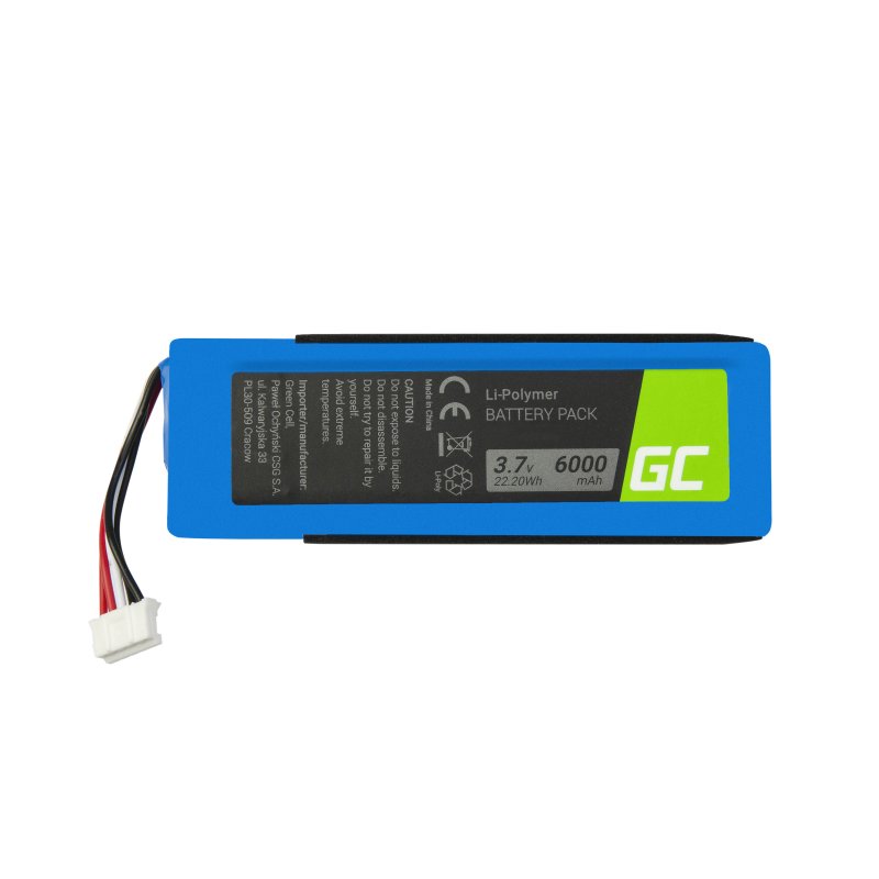 Batterij GSP1029102 MLP912995-2P voor luidspreker JBL Charge 2 Charge 2 Plus Charge 2+ Li-Polymer 3.7V 6000mAh thumbnail 6