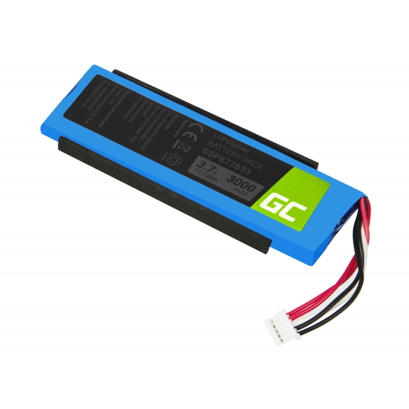 Batterij GSP872693 P763098 03 voor Bluetooth speaker JBL Flip III Flip 3, 3.7V 3000mAh