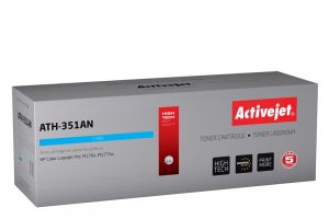 ActiveJet AT-351AN Toner voor HP-printer; HP CF351A-vervanging; Opperste; 1100 pagina's; cyaan