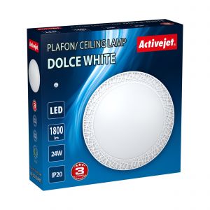 ActiveJet Plafond LED Aje-Dolce White