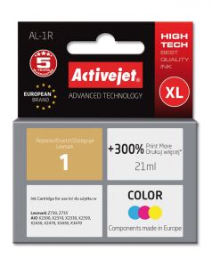 ActiveJet Al-1R-inkt voor Lexmark-printer; Lexmark 1 18C0781 Vervanging; Premie; 21 ml; kleur