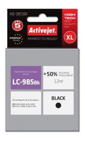 ActiveJet AB-985BR inkt voor brother printer; Brother LC985BK vervanging; Premie; 12 ml; zwart