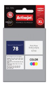 ActiveJet AH-78N inkt voor HP-printer, HP 78 C6578D-vervanging; Opperste; 47 ml; kleur