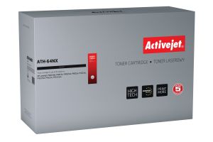 Activejet ATH-64NX toner voor HP printer; HP 64X CC364X vervanging; Opperste; 24000 pagina's; zwart