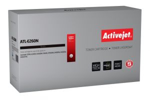 ActiveJet ATL-E260N Toner voor Lexmark-printer; Lexmark E260A11E vervanging; Opperste; 3500 pagina's; zwart
