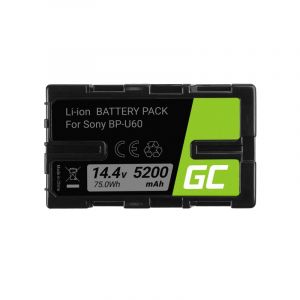 BP-U90 BP-U60 BP-U30 Batterij voor Sony 5200mAh 75Wh 14.4V