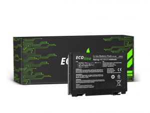 EcoLine - A32-F82 A32-F52 L0690L6 Batterij Geschikt voor de Asus A32-F82 K40 K50 K60 K70 / 11.1V 4400mAh