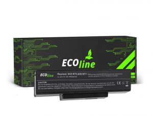 EcoLine - A32-K72 A32-N71 Batterij Geschikt voor de Asus A32-K72 K72 K73 N71 N73 / 11.1V 4400mAh