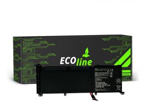 EcoLine - C41N1416 Batterij Geschikt voor de Asus G501J G501JW G501V G501VW Asus ZenBook Pro UX501 UX501J UX501JW UX501V UX501VW / 15.2V 3650 mAh