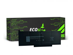 EcoLine - F3YGT Batterij Geschikt voor de Dell 7280 7290 7380 7390 7480 7490 / 7.6V 7894mAh
