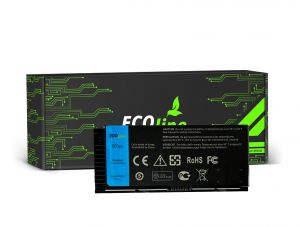EcoLine - FV993 Batterij Geschikt voor de Dell Precision M4600 M4700 M4800 M6600 M6700 / 11.1V 7800mAh