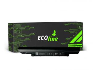 EcoLine - H4PJP YFDF9 JR6XC Batterij Geschikt voor de Dell Latitude 3340 3350 P47G / 11.1V 4400mAh