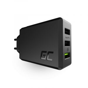 3-port Oplader GC ChargeSource3 3xUSB 30W met fast charging