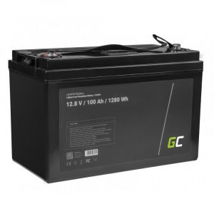 LiFePO4 lithium-ijzerfosfaatbatterij 12.8V 100Ah voor zonnepanelen en campers