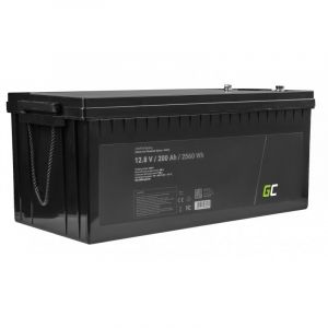 Lithium-ijzerfosfaat LiFePO4 accu/batterij 12V 12.8V 200Ah voor zonnepanelen, campers en boten 