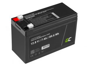 Batterij Lithium-ijzerfosfaat LiFePO4 12V 12.8V 7Ah voor fotovoltaïsche installaties, campers en boten