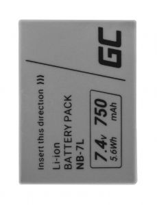 Batterij NB-7L NB7L Voor Canon PowerShot G10, G11, G12, SX30 IS 7.4V 750mAh