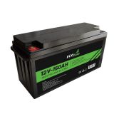 EcoLine - LifePo4 12V 150AH - 150000mAh lithium Batterij - 483 x 170 x 240 - Deep Cycle Accu + Bluetooth