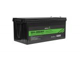 EcoLine - LifePo4 12V 200AH - 200000mAh lithium Batterij - 522 x 240 x 218 - Deep Cycle Accu + Bluetooth
