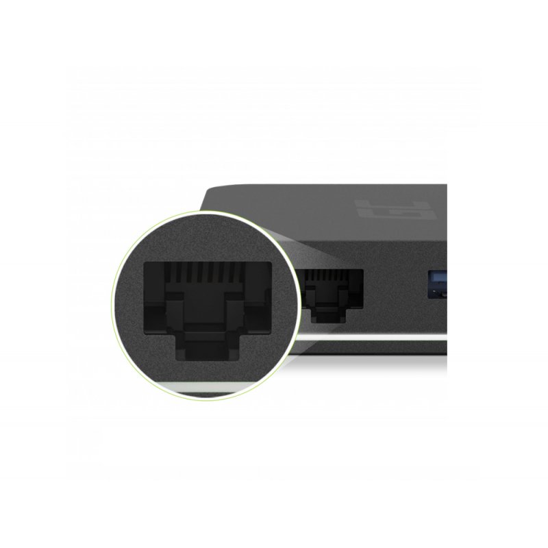 Docking Station HUB USB 6in1 (USB 3.0 HDMI Ethernet USB-C) voor Apple MacBook, Dell XPS, Asus ZenBook thumbnail 9