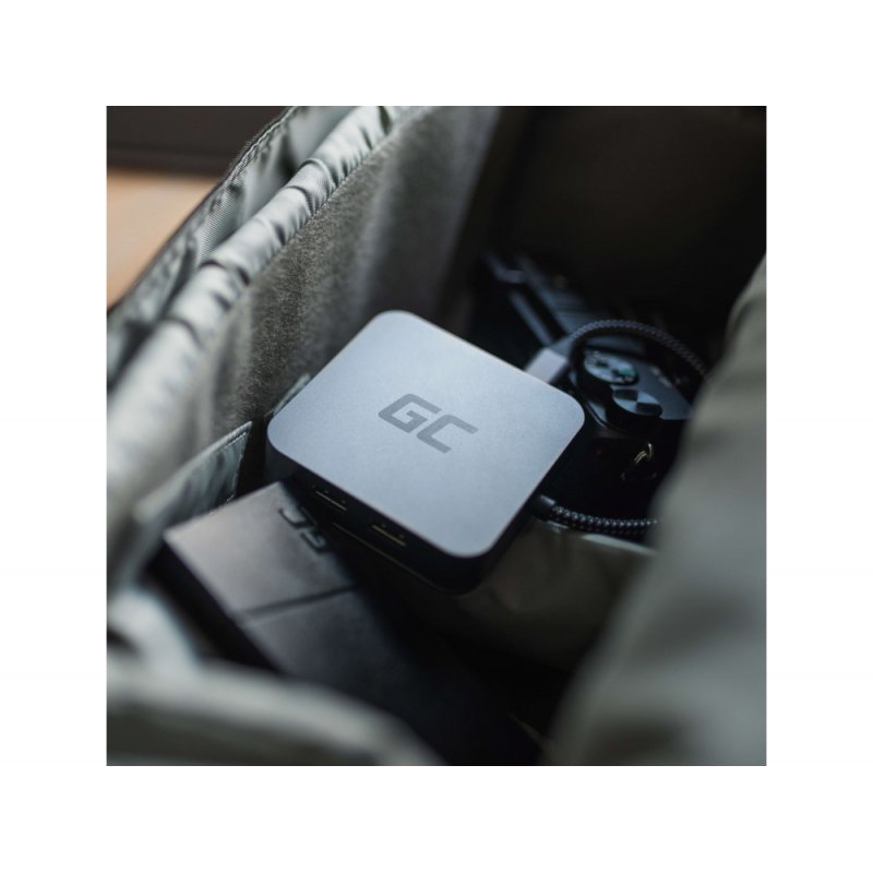 Docking Station HUB USB 6in1 (USB 3.0 HDMI Ethernet USB-C) voor Apple MacBook, Dell XPS, Asus ZenBook thumbnail 4