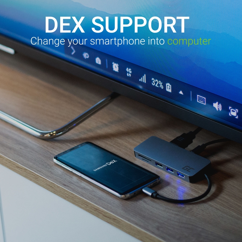 Docking Station HUB USB-C 4K DEX thumbnail 5