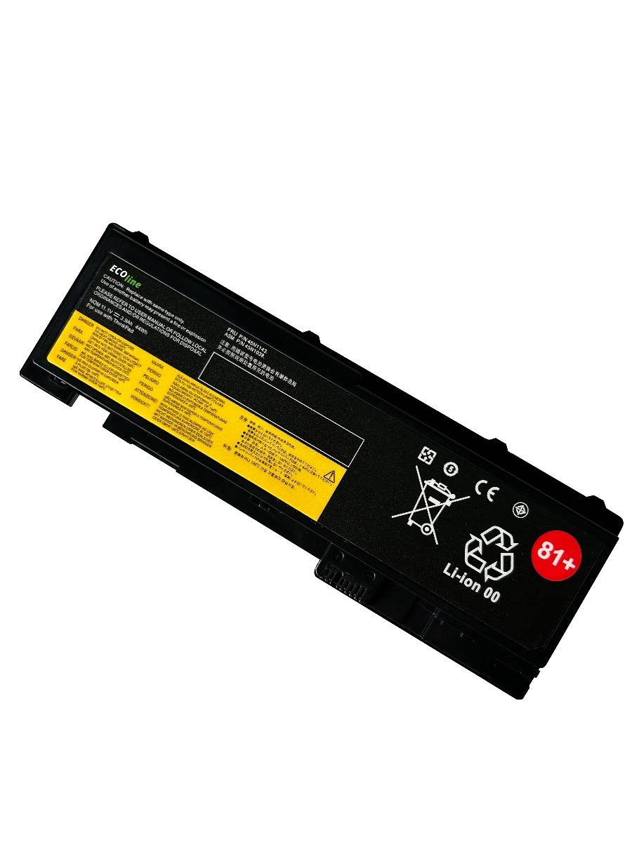 EcoLine - 0A36309 42T4844 Batterij Geschikt voor Lenovo ThinkPad T430s T430si / 11.1V 3400mAh