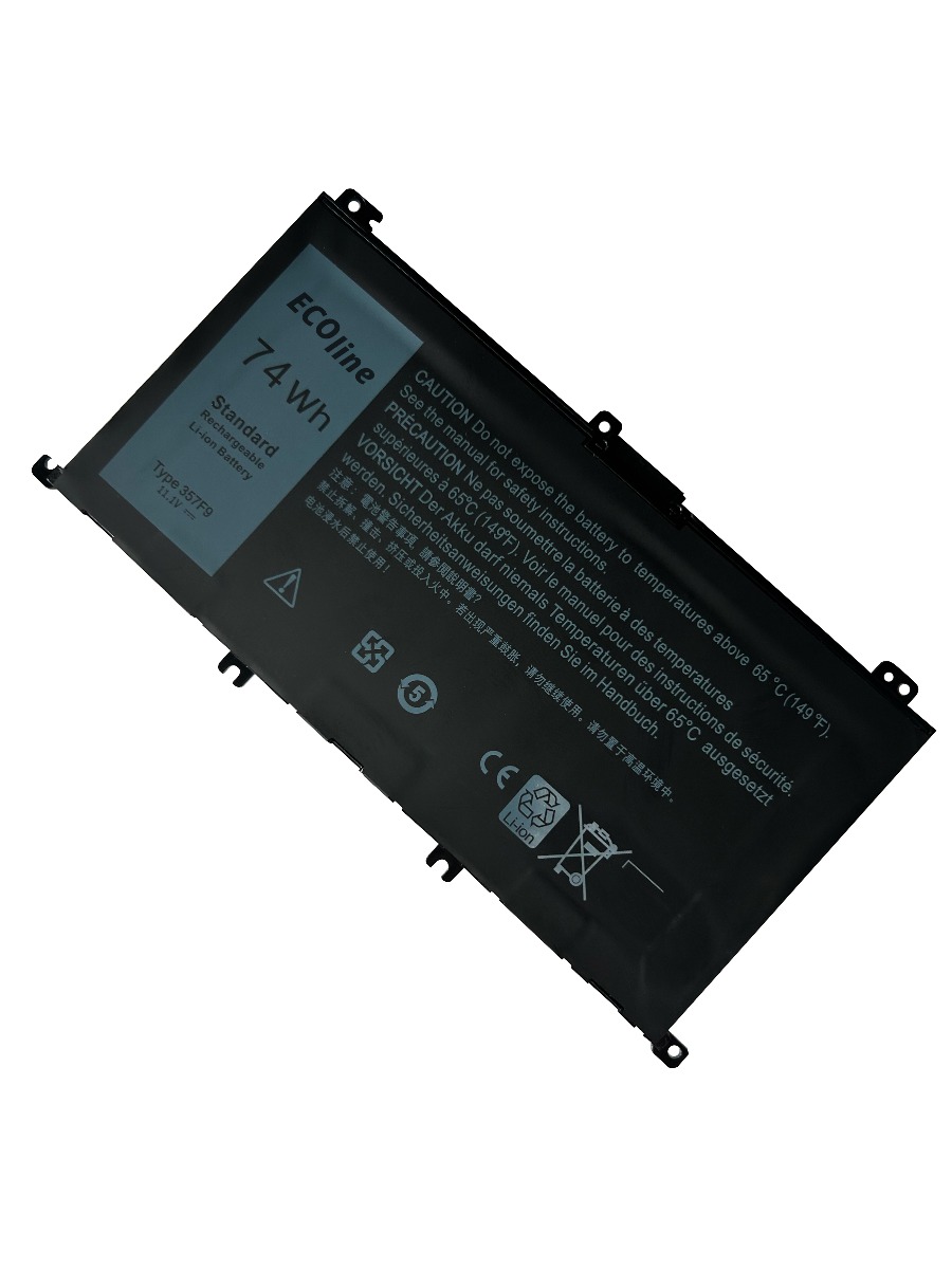 EcoLine - 357F9 Batterij Geschikt voor de Dell Inspiron 15 5576 5577 7557 7559 7566 7567 4200mAh / 11.1V 4200mAh