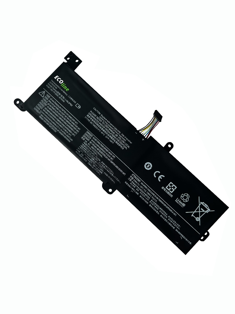EcoLine - 5B10M86148 Batterij Geschikt voor Lenovo IdeaPad 320-14IKB 320-15ABR 320-15AST 320-15IAP 320-15IKB 320-15ISK 330-15IKB 520-15IKB / 7.4V 3500mAh