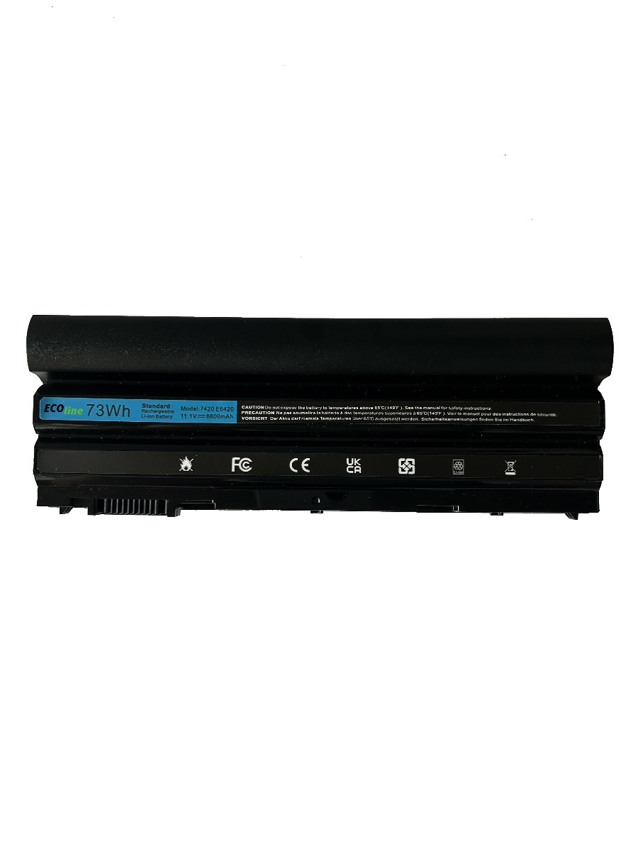 EcoLine - 8858X T54FJ M5Y0X Batterij Geschikt voor de Dell Latitude E5520 E6420 E6520 E6530 / 11.1V 4400mAh thumbnail 4