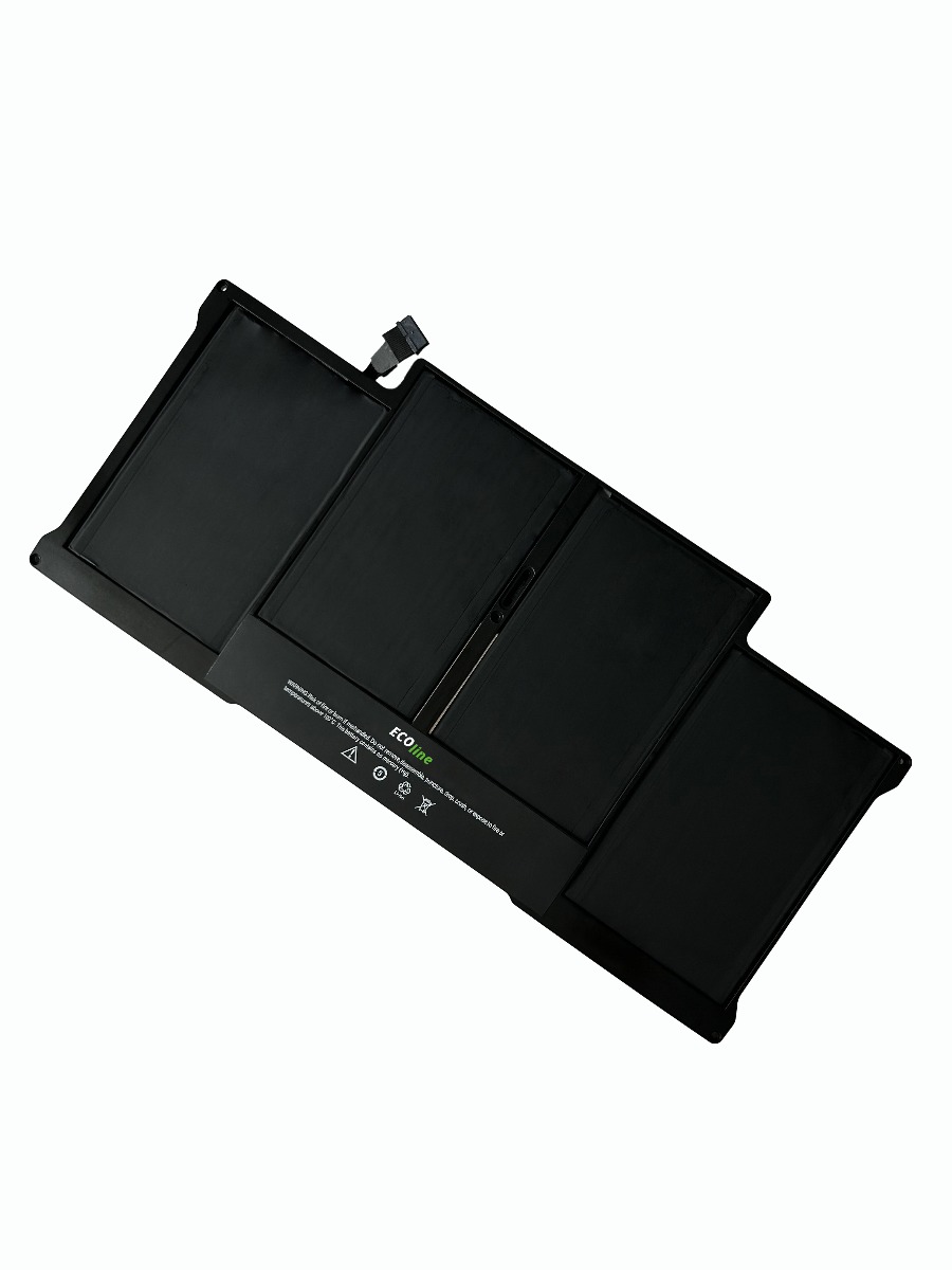 EcoLine - A1377 A1405 A1496 Batterij Geschikt voor de Apple Macbook Air 13 A1369 A1466 / 7 6V 7200mAh (2010 2011 2012 2013 2014 2015 2017) / 7.6V 7200mAh