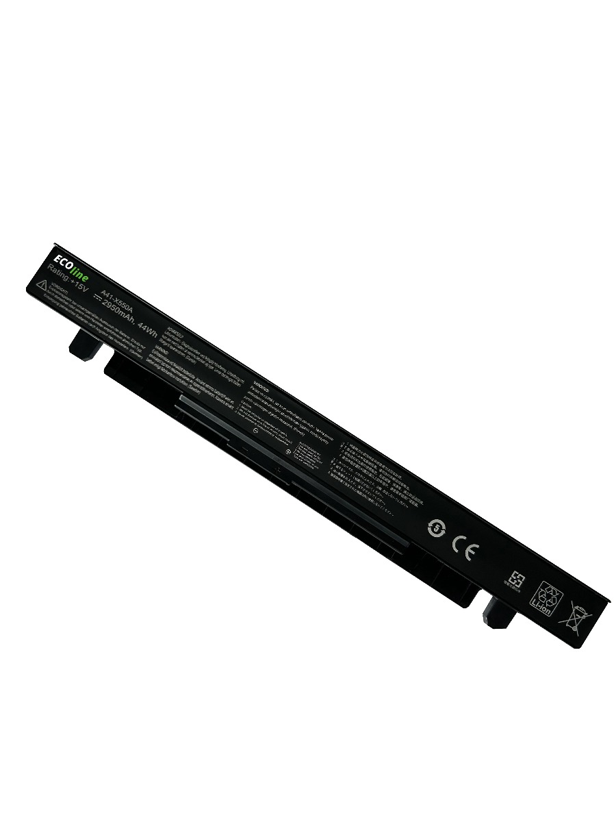 EcoLine - A41-X550A A41-X550 Batterij Geschikt voor de Asus A450 A550 R510 X550 / 14.4V 2200mAh