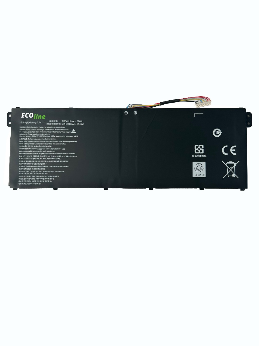 EcoLine - AP16M5J KT.00205.004 Batterij Geschikt voor de Acer Aspire 3 A315  A315-31 A315-42 A315-51 A317-51 Aspire 1 A114-31 / 7.7V 4750mAh thumbnail 4