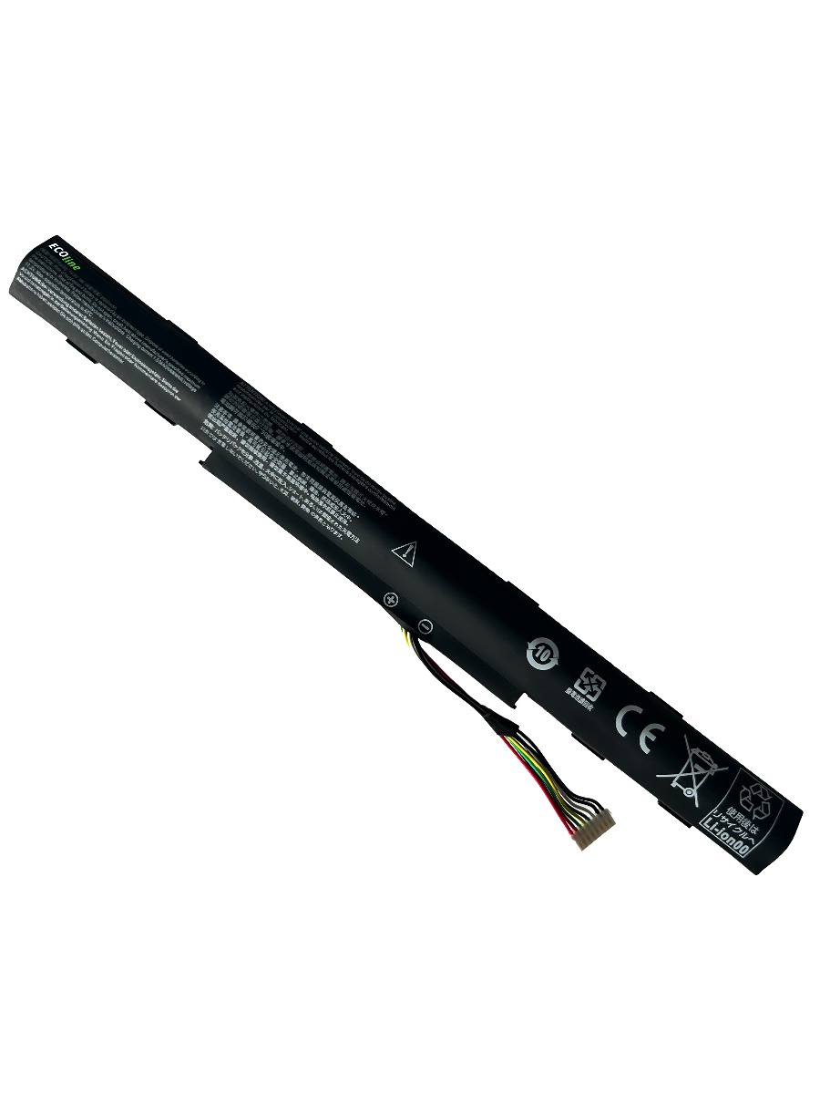 EcoLine - AS16A5K Batterij Geschikt voor de Acer Aspire E 15 E15 E5-575 E 17 E17 E5-774 / 14.4V 2200mAh thumbnail 3