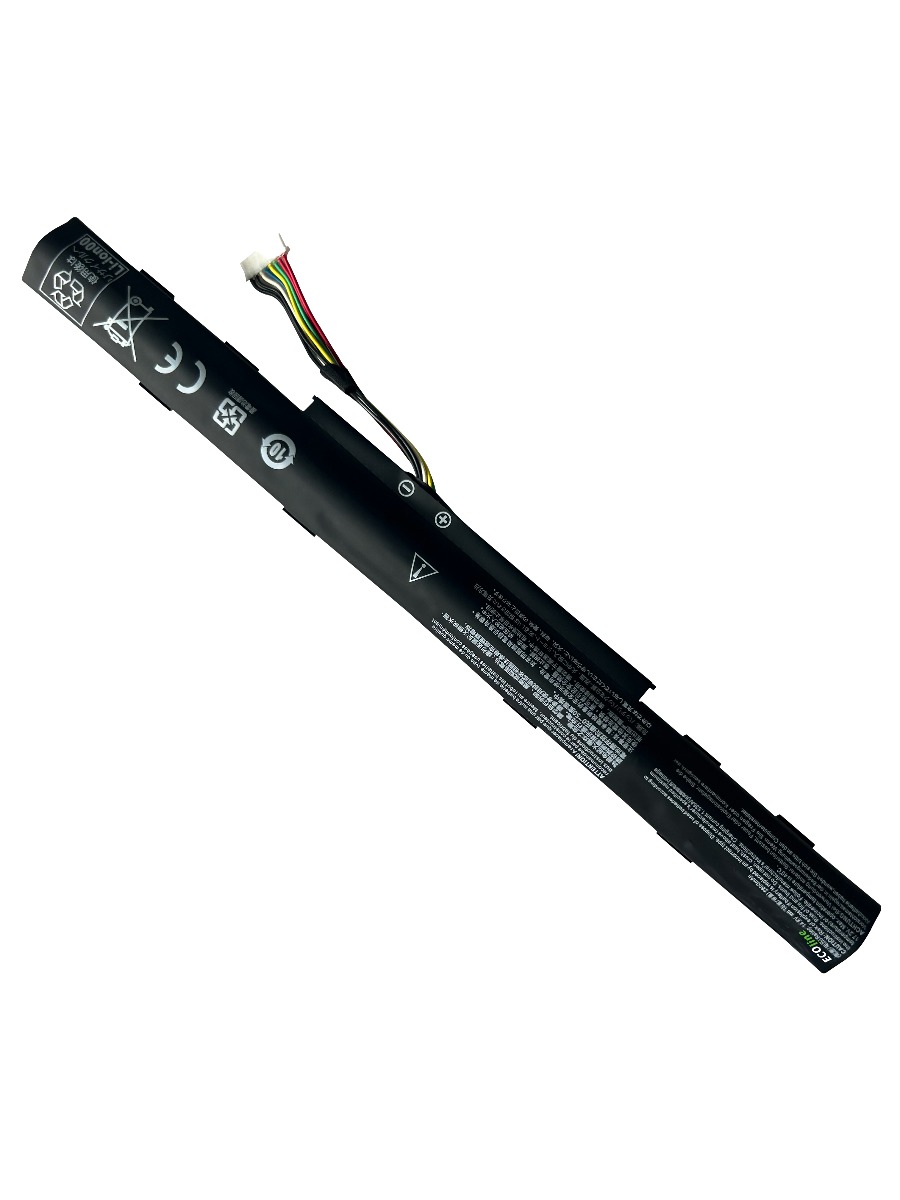 EcoLine - AS16A5K Batterij Geschikt voor de Acer Aspire E 15 E15 E5-575 E 17 E17 E5-774 / 14.4V 2200mAh