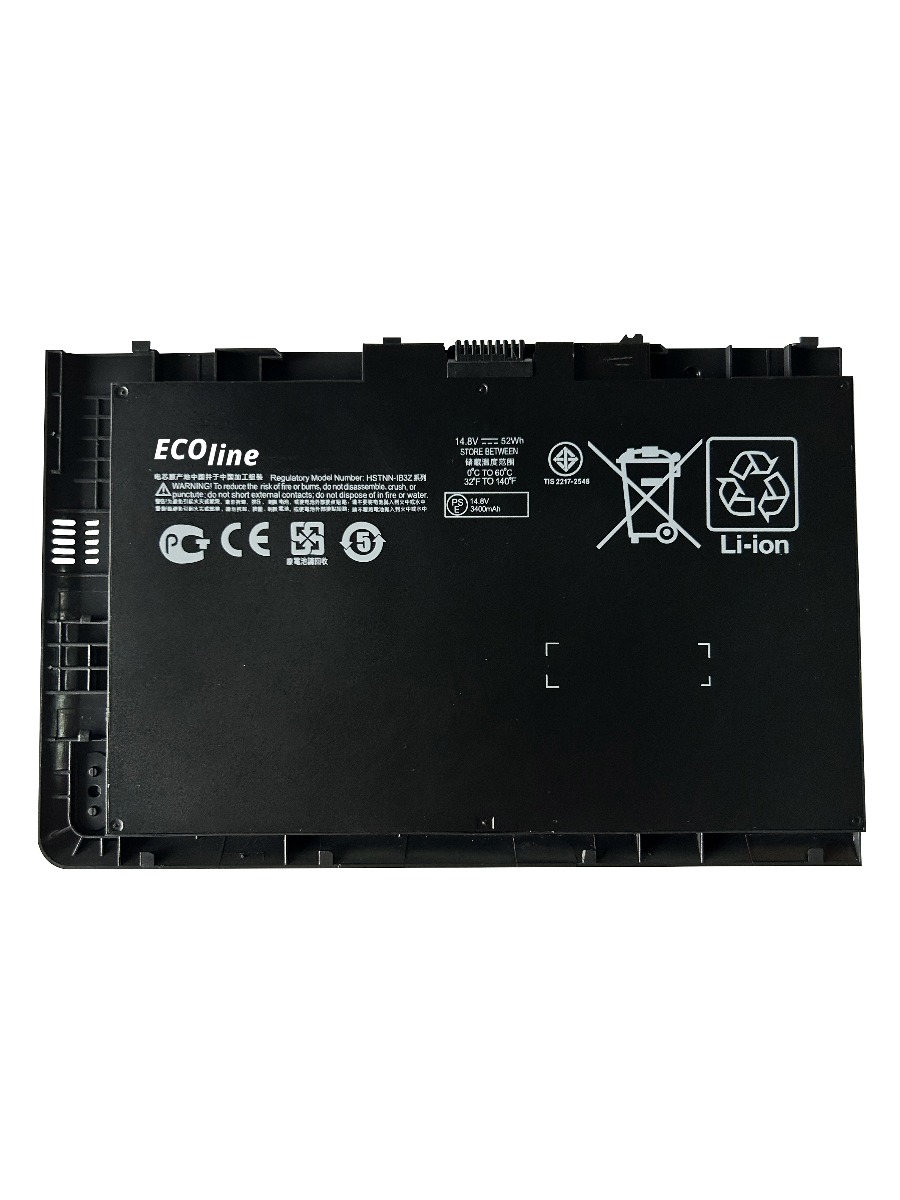 EcoLine - BA06XL BT04XL Batterij Geschikt voor de HP EliteBook Folio 9470m 9480m / 14.4V 3500mAh thumbnail 4