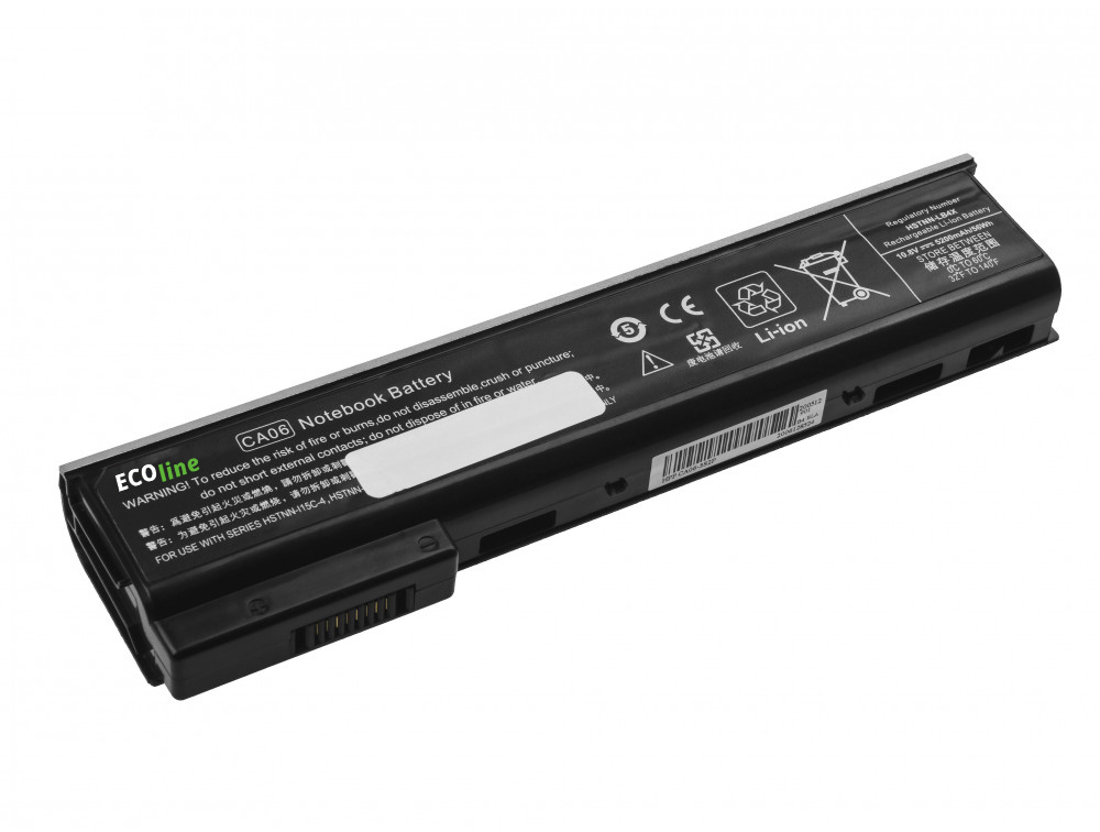 EcoLine - CA06 CA06XL Batterij Geschikt voor de HP ProBook 640 645 650 655 G1 / 11.1V 5200mAh